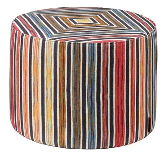 Missoni Home ICONIC FR ANNAPOLIS CYLINDER POUF
