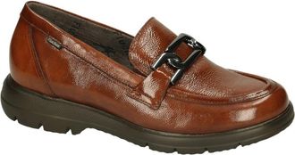 Fluchos Gladis F1794 - Dames - Loafers - Bruin - 39 EU - Leer - Schoenen
