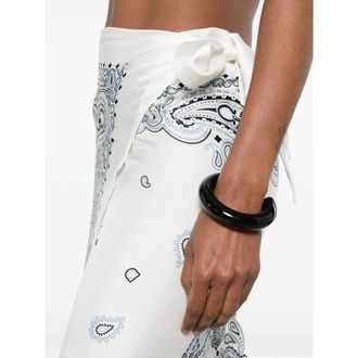 Ferragamo Biazz Shawl - White