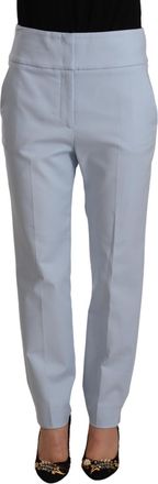 PESERICO High Waist Cotton Tape Trouser Womens Pants (Pre-Owned)