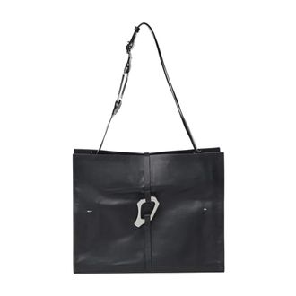 Heliot Emil Heliot Emil - Luculent Tote Bag - Heren - Tassen - Zwart - Maat: ONE Size Leer
