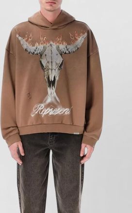 Represent western riders hoodie graphic knitwear