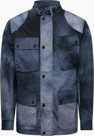 Belstaff Mens Fieldmaster Leather Jacket - Navy - Size: 38/Regular