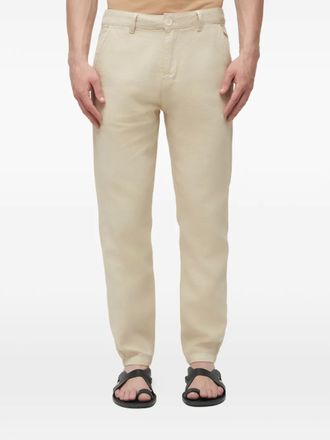 Osklen button-fastening trousers - Beige