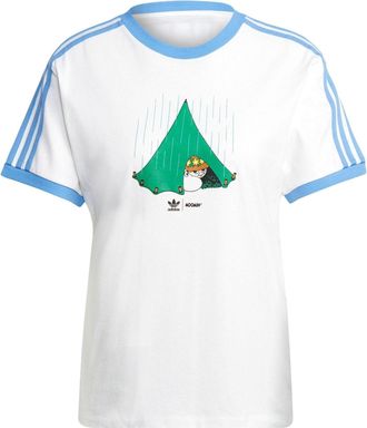 adidas (WMNS) adidas Originals x Moomin 3-Stripe T-Shirt Asia Sizing White IB9938