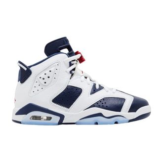 Nike Jordan Schoenen, Heren, Veelkleurig, 38 EU, Leer, 6 Retro Olympic