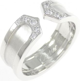 Cartier White Gold White Gold (18K) Band Ring (Pre-Owned)