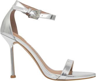 Guess Dames, Schoenen, Grijs, Maat: 41 EU Leer