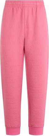 Moschino Trainingsbroek - Dames - Sweatpants - Roze - L - Katoen - Broeken