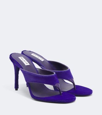 Alaia Ala&iuml;a Sandalias Infra de pelo