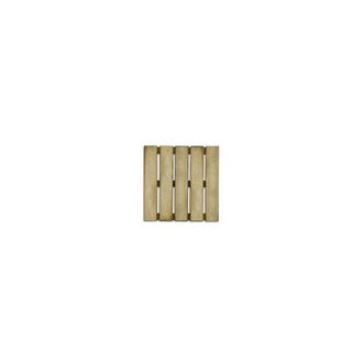 Alce Confezione 4 Pz Mattonella Zigrinata 50X50 7 List. Sp mm 28 Sl Alce