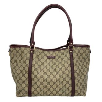 Gucci Bordeaux Brown Pvc Tote Bag (Pre-Owned)