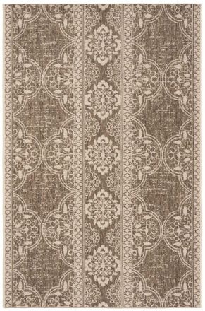 Safavieh Alfombra transicional de polipropileno beige, 122 x 183 cm