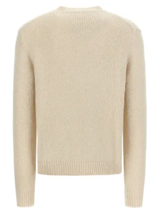 Jil Sander Alpaca Wool Blend Sweater - Cream