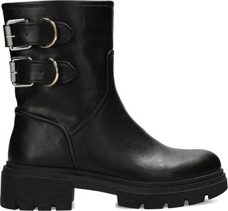 Mexx Sya Rami buckle platform boots - Black