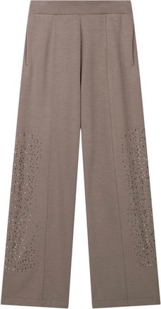Emporio Armani Pantalone Tuta - - Trousers - Donna - Marrone - M