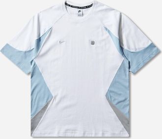 Nike Men s Shox Shortsleeve Top White / Light Armoury Blue / Wolf Grey
