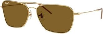 Ray-Ban Authentieke Reverse Bril met Topkwaliteit - unisex - Zonnebrillen - Geel - 58 MM - Accessoires