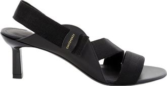 Ferragamo Black Vara Bow Vale 55 Sandals, Size 7.5