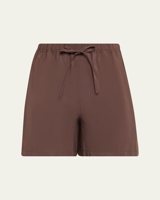 Frame Denim Mens Modal Blend Pull-On Drawstring Shorts