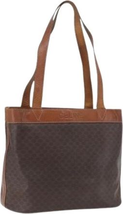 Celine Pre-owned Tote Bags, female, Brown, Size: ONE SIZE Pre-owned Plastic Tote Bag