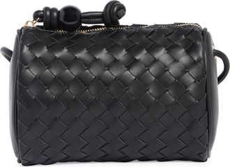 Urban Expression Woven Faux Leather Crossbody Bag in Black at Nordstrom Rack