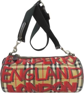 Burberry Pre-owned Shoulder Bags, female, Multicolor, Size: ONE SIZE Pre-owned Vintage Shoulder Bag