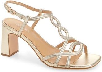 Regarde le ciel Chelly 01 Slingback Sandal in Garment Metal Platino at Nordstrom, Size 9.5-10Us