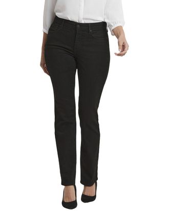 NYDJ Nydj Marilyn Black Straight Jean