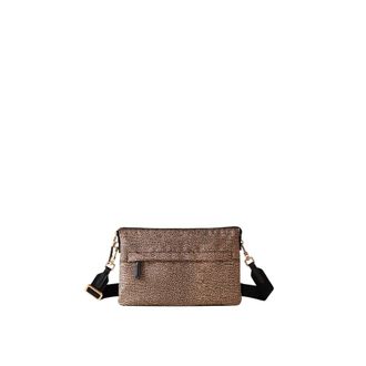 Borbonese Tassen, Dames, Beige, ONE Size, Polyester, B-Club Piccola Crossbody Tas