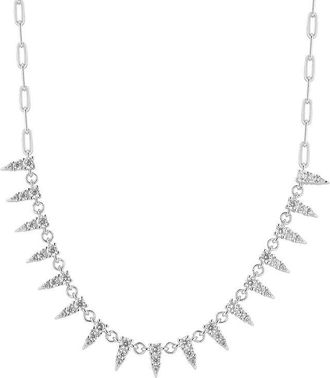 Sphera Milano Plated Cz Necklace