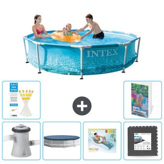 Intex Piscina Con Estructura Redonda - 305x76 Cm - 7-piezas S223