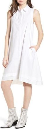 AG - Adriano Goldschmied Clover Shirtdress in True White at Nordstrom Rack, Size X-Small