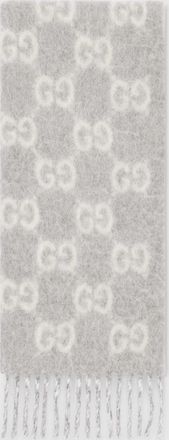 Gucci GG Alpaca Wool Blend Scarf