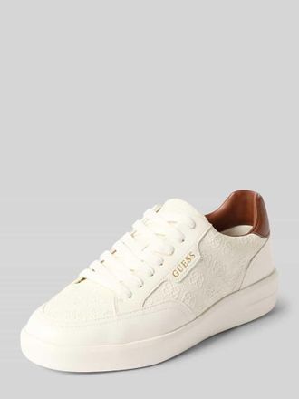 Guess Sneaker mit Strukturmuster Modell YUJEN2 in Weiss, Gr&ouml;&szlig;e 40