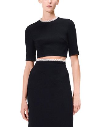 Adam Lippes Jane Wool Top