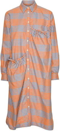 Henrik Vibskov Abito a quadri - Arancione