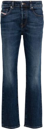 Diesel Indigo Blue Straight-Leg Jeans