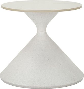Mauro Ferretti Mesa Auxiliar Blanco Cm &Oslash; 42x40