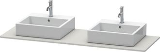 Duravit Duravit - Consola Xsquare 063h, 1600x 550 Mm, 2 Recortes