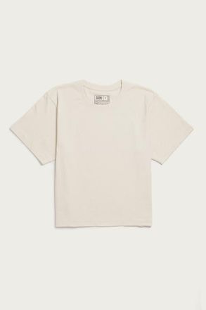 Bridge & Burn Recycled Boxy Tee in Ivory at Nordstrom, Size Xx-Large