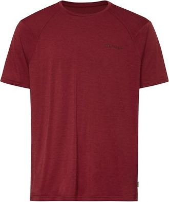 Vaude Essential Wool T-Shirt Merinoshirt f&uuml;r Herren | rot