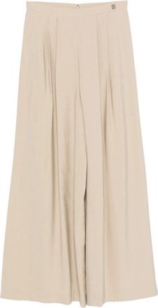 Curiel Pleated Palazzo Pants
