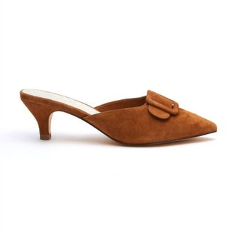 Matisse Footwear Layover Heeled Mule In Saddle