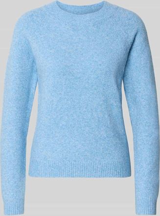 Vero Moda Regular Fit Strickpullover mit Raglanärmeln Modell DOFFY in Blau, Größe L