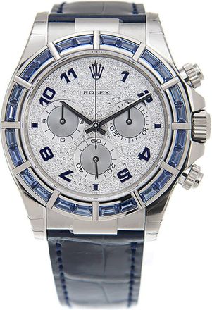 Rolex Cosmograph Daytona Chronograph Blue Ruby Automatic Chronometer Mens Watch 116589SABL