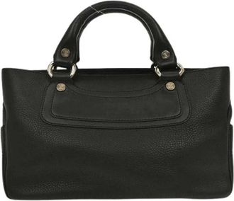 Celine Pre-owned Handbags, female, Black, Size: ONE SIZE Pre-owned Vintage Handbag