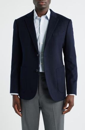 Nordstrom Cashmere Sport Coat in Navy Still at Nordstrom Rack, Size 36