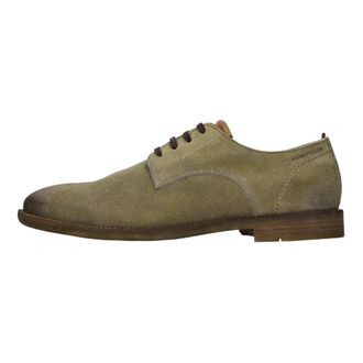 Ambitious Devon Derby Schoenen - Heren - Nette schoenen - Groen - 42 EU - Leer - Schoenen