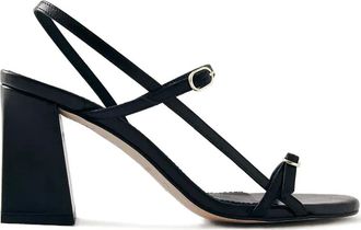Alohas Sandali con cinturino e tacco largo - Nero